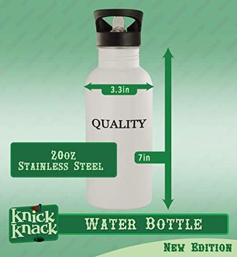 Cadouri Knick Knack arefacție - Sticlă de apă din oțel inoxidabil 20oz, argint