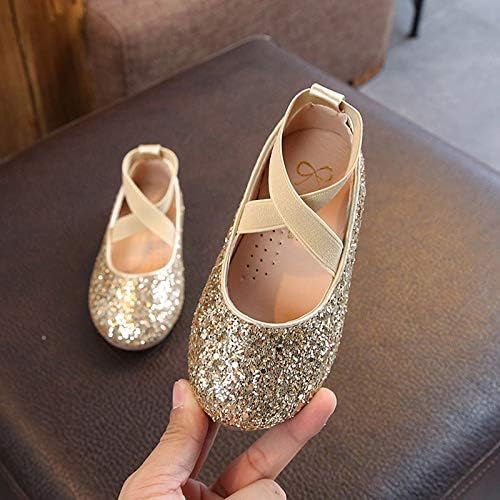 Baby fete rochie pantofi anti alunecare moale Mary Jane Pantofi Slip-on balet ?lats Pantofi Pantofi pentru copii Toddler