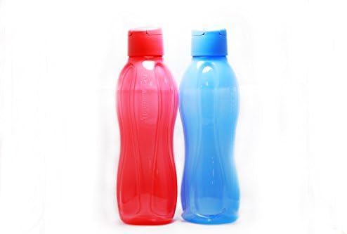 Tupperware 2 PC -uri - Eco Water Bottle Flip Top Capac 1 LTR. / 33.81 oz + Express gratuit