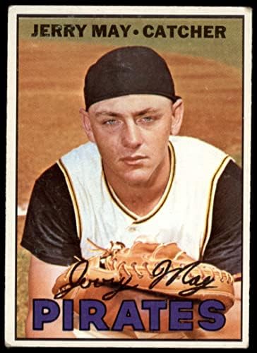 1967 Topps 379 Jerry May Pittsburgh Pirates Pirates Good