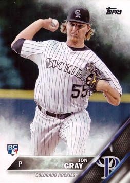 Topps Baseball #284 Card Jon Gray Rookie