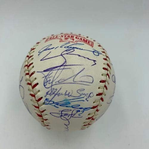 Derek Jeter Mariano Rivera Ortiz Semnat 2004 All Star Game Semnat Baseball MLB - Baseballs autografate