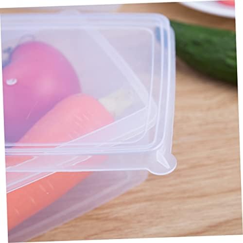 Luxshiny 6pcs cutii cutie de depozitare din Plastic Mini alimente Mini containere din Plastic congelator mini frigider Organizator