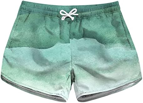 Pantaloni scurți pentru femei vara casual plus dimensiunea taliei cu talie largă cu pantaloni scurți boho pantaloni scurți