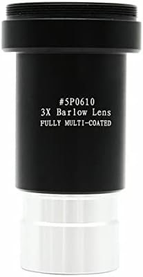 Accesorii pentru microscop metal acromatic 3x Barlow Lens 31,7 Mm consumabile de laborator complet multi - acoperite
