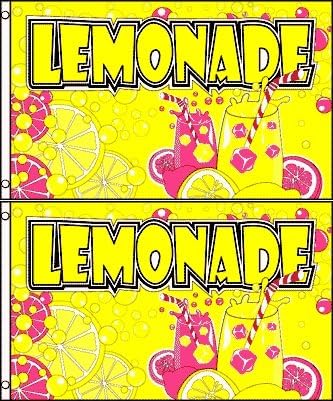 Steagul bannerului de limonadă