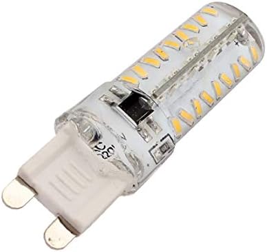 X-DREE AC 220V 5W G9 3014smd bec cu LED-uri de porumb 72-LED lampă din silicon Dimmable alb cald (AC 220V 5w G9 3014smd Bombilla