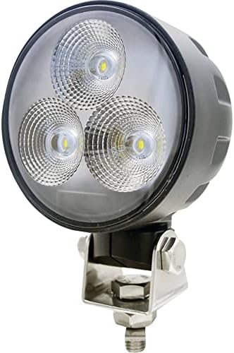 Tiger Lights Tl8090 12V rotund LED far compatibil cu / înlocuire pentru John Deere CH570, CH670, W235 Draper, W235 Rotativ,