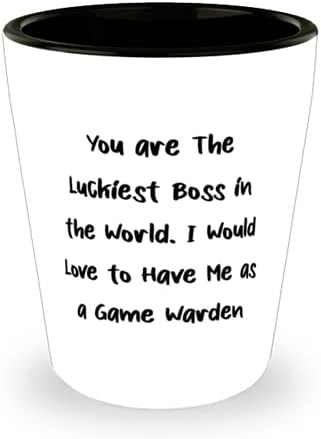 Warden joc unic, esti cel mai norocos seful din lume. Mi-ar plăcea să mă aibă ca un joc, joc warden Shot Glass de la prieteni