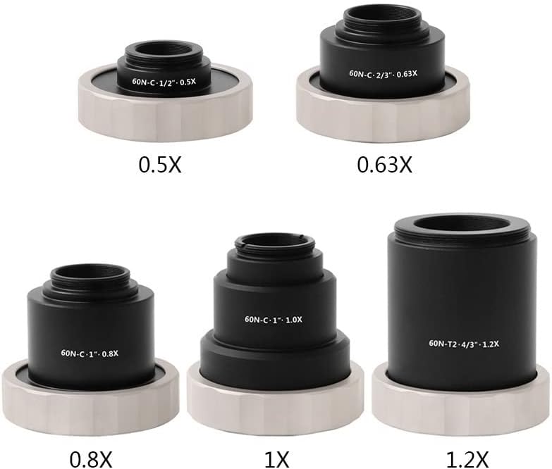 Accesorii pentru microscop 0,5 X 0,63 X 0,8 X 1 x 1,2 x Accesorii pentru lentile pentru microscop consumabile de laborator
