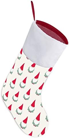 Gnome model de Crăciun ciorapi suspendați șosete imprimate copac de Crăciun decorațiuni șemineu