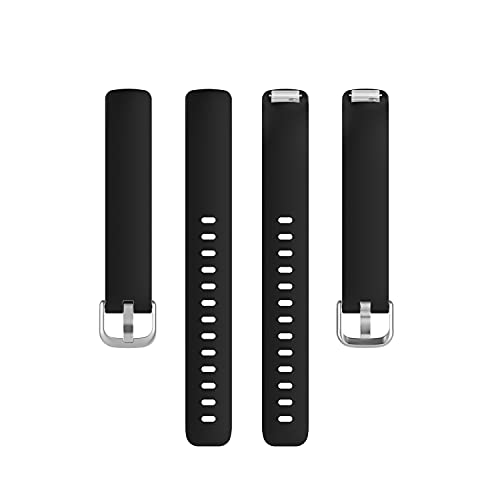 3 Pack Eieuuk silicon ceas benzi compatibil cu Fitbit Inspire 2, moale înlocuire Sport Mansete înlocuire pentru Fitbit Inspire 2 Pentru Femei Bărbați