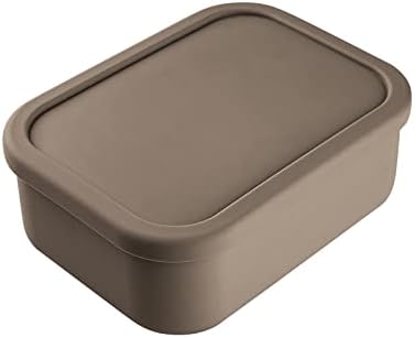 Dbylxmn pungi de depozitare reutilizabile din silicon cutie mare de prânz pentru adulți durabilă și potrivită pentru mâncarea