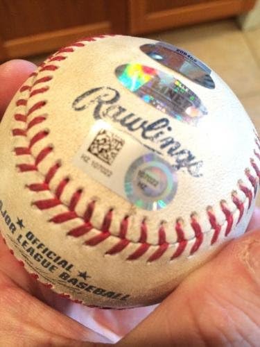 Derek Jeter Ultimul deschizător de casă a semnat jocul a folosit baseball-mlb hologram-jeter's Ultimul-jocul autografat MLB