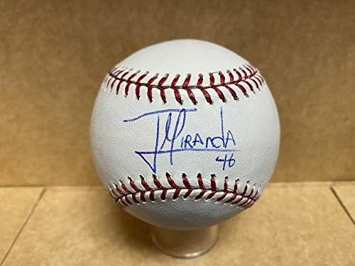 Juan Miranda New York Yankees a semnat autografat M.L. Baseball w/coa