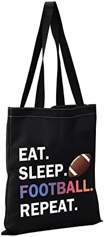 Cadouri de fotbal Jucători de fotbal cadou mănâncă somn fotbal repetare geantă de fotbal cadouri iubitoare de fotbal pentru