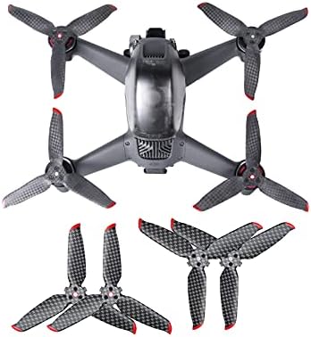Mavcuris 2pairs 5328s Elpeller din fibră de carbon Accesorii de drone de înaltă duritate pentru DJI FPV