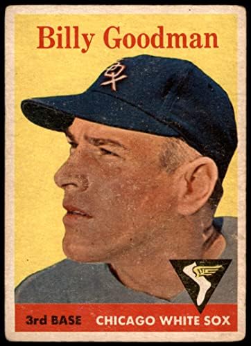 1958 Topps 225 Billy Goodman Chicago White Sox Good White Sox