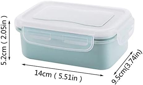 Dbylxmn Container de depozitare a brânzei feliate pentru frigider frigider cutie de depozitare din Plastic Crisper Snack Jar