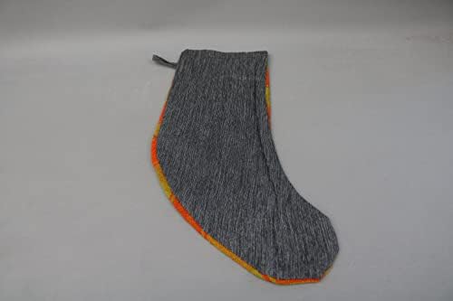 Sarakaya Pillow Cadou Stocking de Crăciun, ciorapi handmade, șosete de Crăciun cu dungi, ciorapi Kilim, Santa Cruz Stocking,