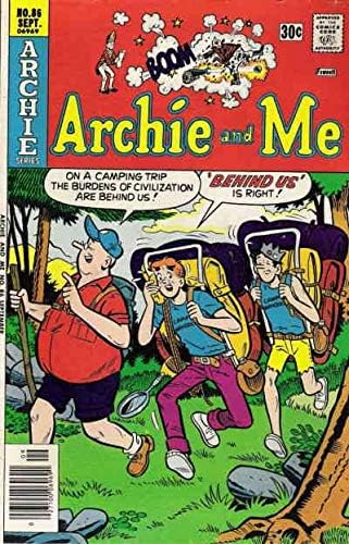Archie și cu mine #86 VG; Archie carte de benzi desenate / septembrie 1976 Camping capac excursie
