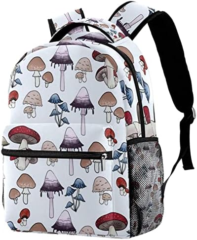 Kapohu ciupercă model de școală casual rucsac pentru băieți pentru fete pentru fete laptop geantă de călătorie pentru bărbați