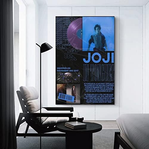Yilin Joji în limbi Nectar Balade Poster Poster pentru cameră estetică pictură decorativă Canvas Wall Art Dorm Office Decor Cadou 12x18inch