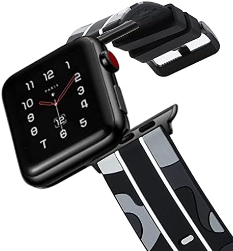 Banda de ceasuri de înlocuire compatibilă cu Apple Watch 44mm 40mm 42mm 38mm soft Sport Sport Premium Silicon Silicon Benzi pentru Iwatch Sery 7 6 5 4 3 2 Smart Watch Bans pentru bărbați/femei