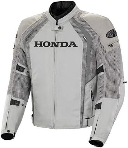 Joe Rocket Honda VFR Textile pentru bărbați pe jacheta de motocicletă - argintiu/mare