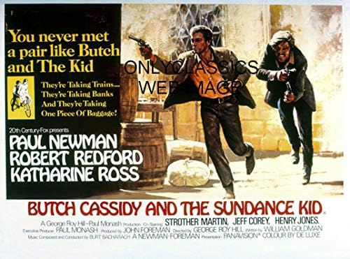 OnlyClassics Butch Cassidy and the Sundance Kid 11x14 Poster de film Robert Redford Paul Newman