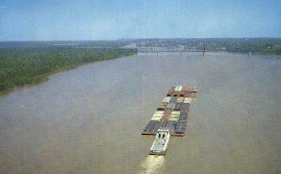 Ol 'Man River, Mississippi, carte poștală