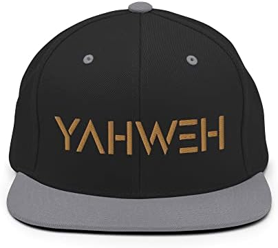Iehova brodat pălărie snapback, credință creștină credincioasă pălărie