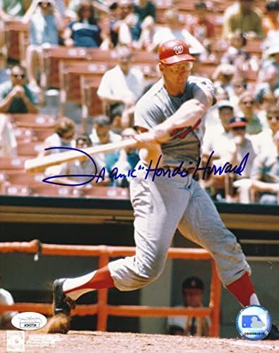Frank Hondo Howard a autografat 8x10 foto Washington Senatori JSA - Fotografii MLB autografate