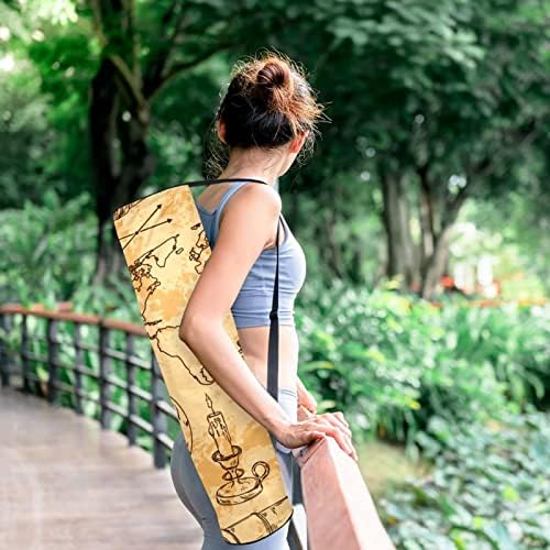 MAP MARTA YOGA MAT PARTIER cu curea cu curea de umăr Yoga Mat Bag pentru a gimnast Bag de plajă