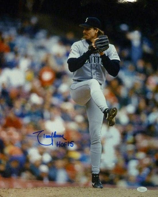 Randy Johnson Autografat Seattle Mariners 16x20 Photo HOF JSA 11847 - Fotografii MLB autografate