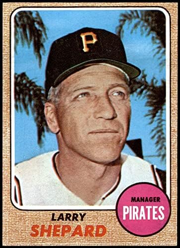 1968 Topps 584 Larry Shepard Pittsburgh Pirates NM Pirates