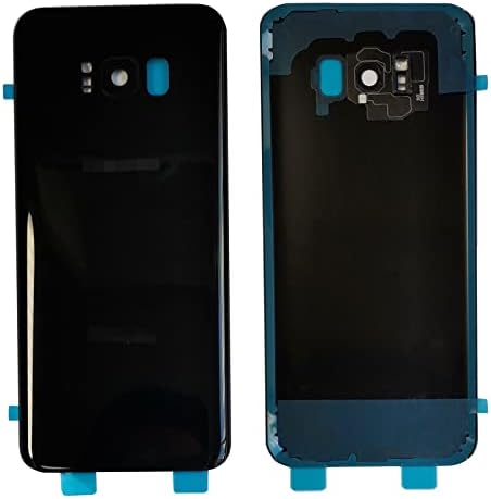 S8Plus baterie spate Usa înlocuire spate sticlă capac piese pentru Samsung Galaxy S8 Plus G955 6.2 Inch-negru