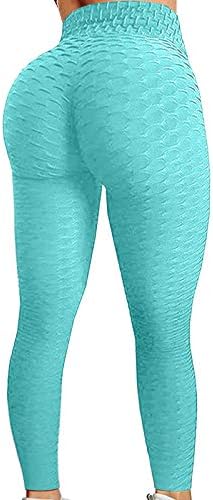 Pantaloni Cargo pentru bărbați pachet de 3 jambiere cu talie înaltă antrenament moale pantaloni de yoga pentru alergare pantaloni