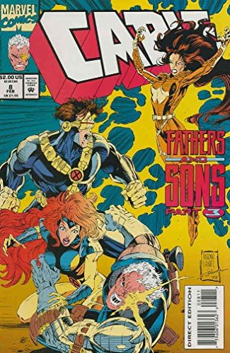 Cablu # 8 VF; Marvel carte de benzi desenate / Cyclops Jean Grey