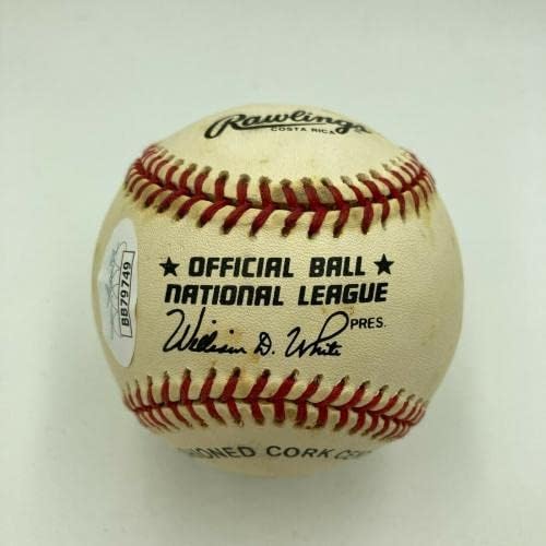 Robert F. Kennedy Jr a semnat autografat Baseball League National JSA COA Rare - Baseballs autografate