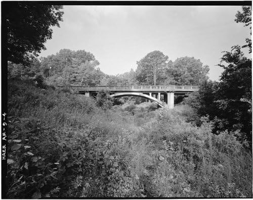 HistoricalFindings Foto: Harp Creek Bridge, State Highway 7, Harrison, Boone County, Arkansas, AR, Haer, 2