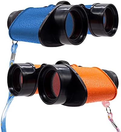 12 pachet-jucărie Binocular pentru copii favoruri de partid, binoclu noutate pentru Birdwatching și în aer liber - culori asortate