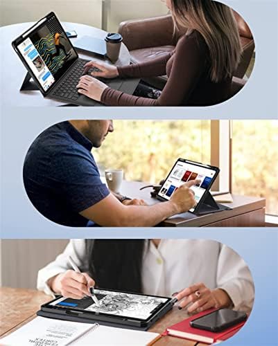 Haodee pentru iPad Pro 12.9 inch 2021.2020.2018 Carcasă tastatură Magic Touchpad pentru carcasă IPAD Bluetooth Tastatură A2229/A2069/A2232/A2233