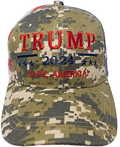 Noutățile lui K Trump 2024 Salvați America! Pălărie Cu Șapcă Brodată Reglabilă