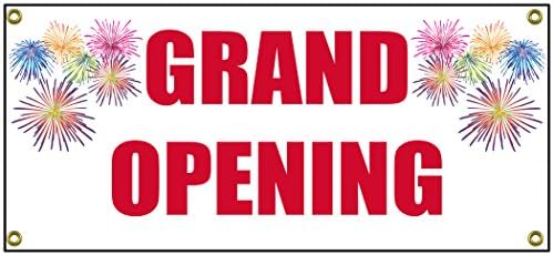 Grand Opening Banner Retail Shop Shop Business Sign 36 „By 15”