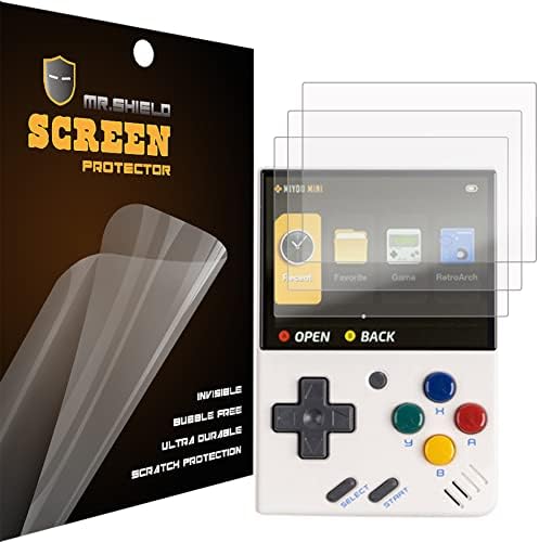 Mr.Shield [3-pack] Protector de ecran pentru Miyoo Mini+ / Miyoo Mini Plus Anti-Glare [Mat] Protector de ecran
