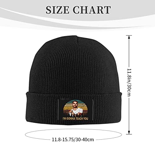 Manny Montana tricotat pălărie moale de iarnă beanies manșetă beanie craniu caps pescar beanie pentru bărbați femei negre
