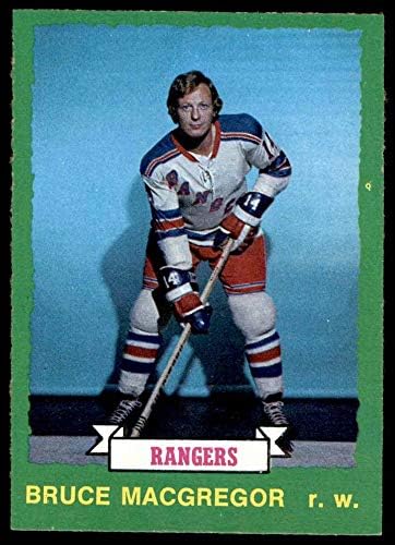 1973 O-Pee-Chee # 201 Bruce MacGregor New York Rangers-Hockey NM Rangers-Hockey