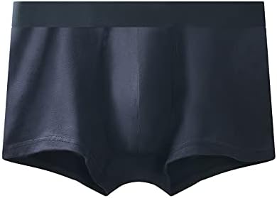 Boxeri pentru bărbați lenjerie de culoare mare boxer solid elastic elastic confortabil dimensiunea taliei pentru bărbați pentru bărbați melasă de melasă