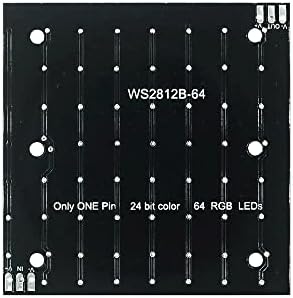 Rakstore WS2812 LED 5050 RGB 8x8 64 matrice LED pentru bricolaj